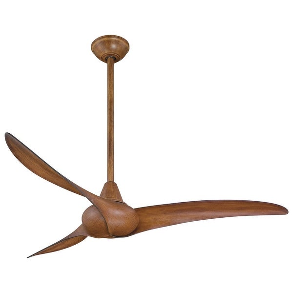 Wave Ceiling Fan in Distressed Koa Finish by Minka Aire Shopping - The Best Deals on Ceiling Fans | 27001599