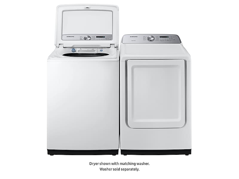 Samsung DVE50R5200W 7.4 Cu. Ft. Electric Dryer With Sensor Dry In White