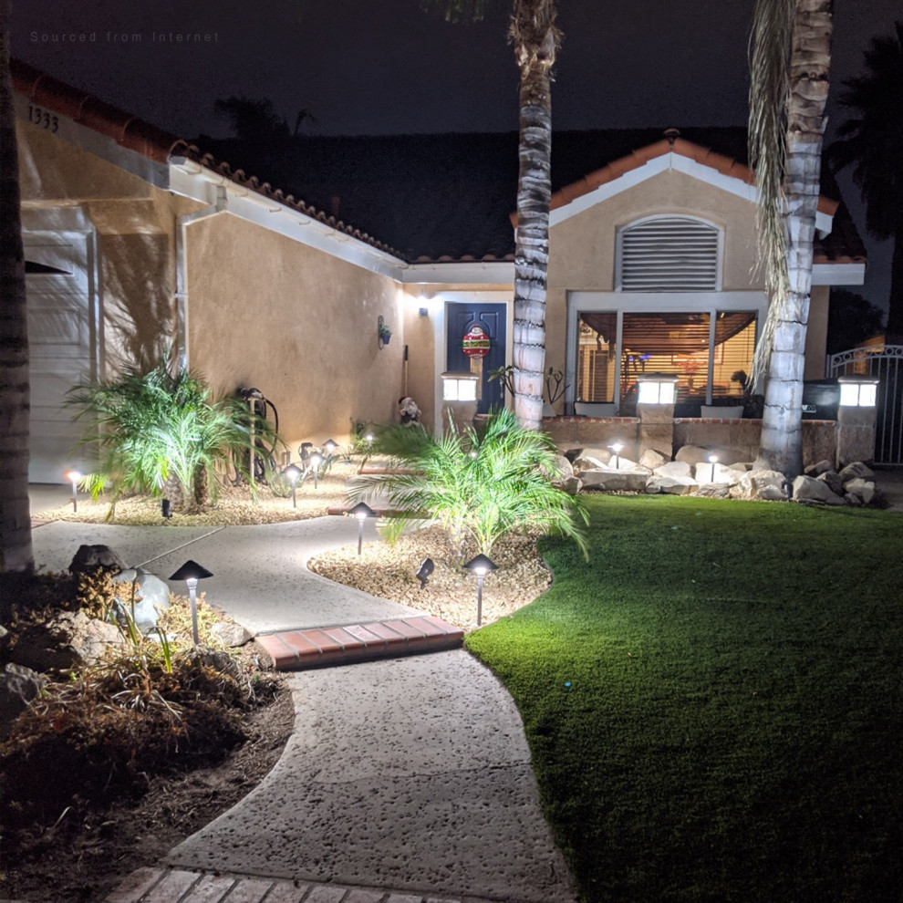 LEONLITE 12 Pack LED Landscape Lighting  5000K Daylight   Transitional   Path Lights   by W86 Trading Co.  LLC  Houzz