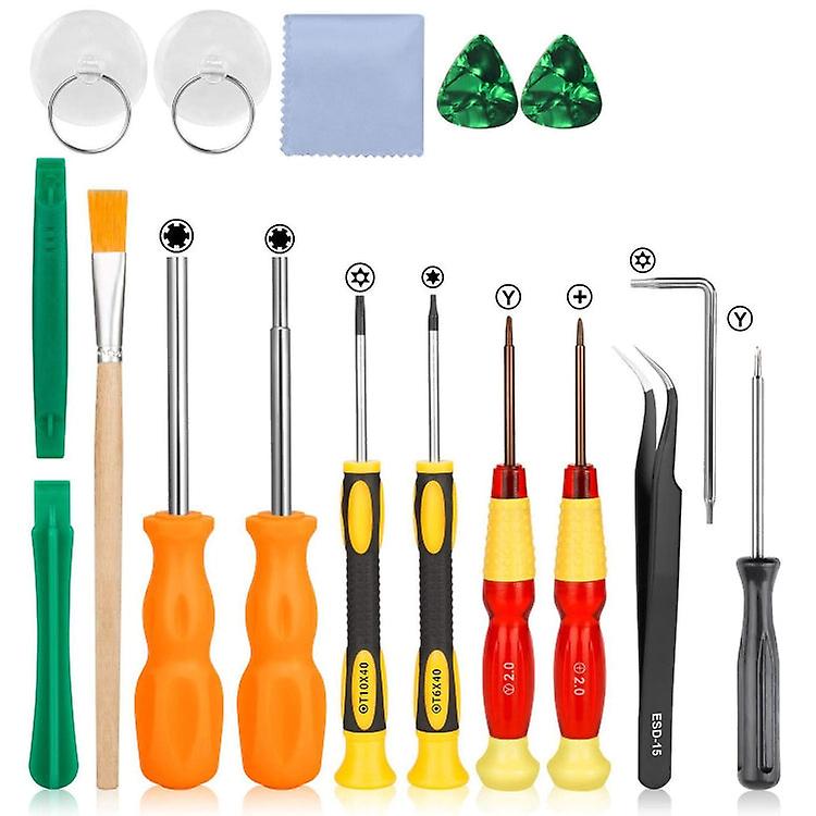 17 In 1 Game Console Repair Screwdriver Tool Set For Ns Switch， Series: 17 In 1 (1)