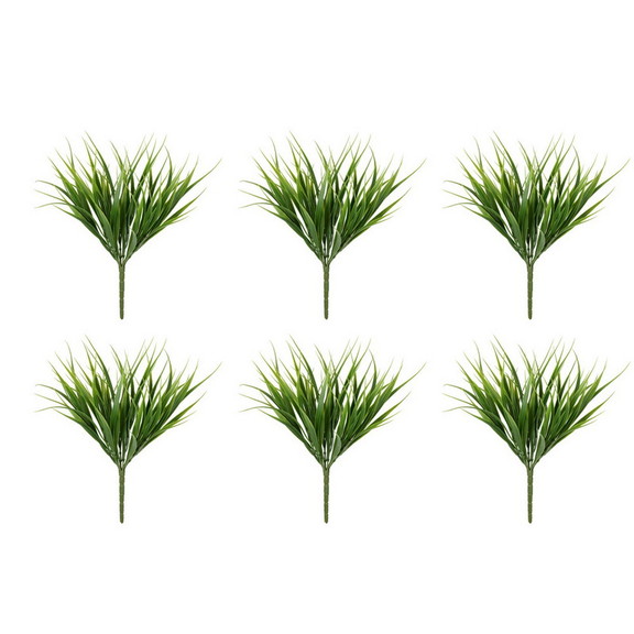 Vickerman FF180801 12 Green Grass Bush 6/Pk