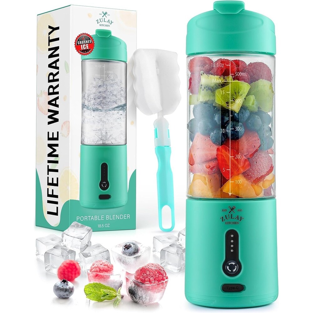Zulay Kitchen 18oz Personal Blenders that Crush Ice