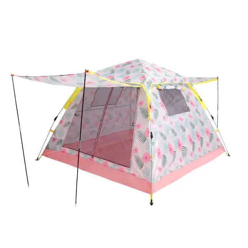 Factory Wholesale Family Camping Tents Family Folding Luxury Beach Glamping Camping Outdoor Tents