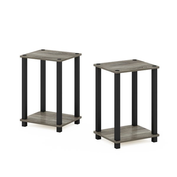 Furinno Simplistic End Table， Small， Set of 2