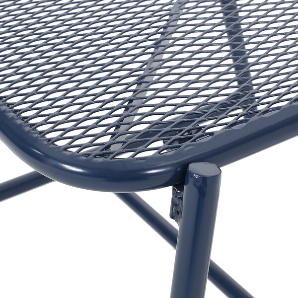 Bucknell Outdoor Iron Metal Mesh Side Table by Christopher Knight Home