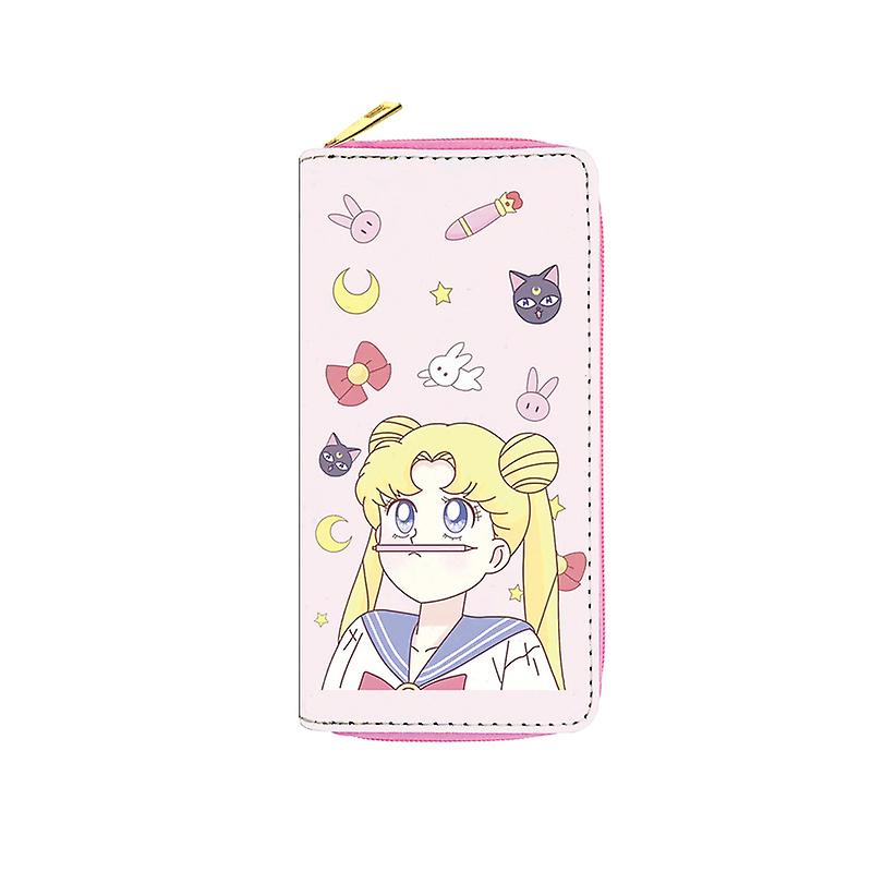 Born Pretty Kawaii Kirby Anime Cartoon Pu Passport Case Id Card Bag Cosmetic Case Coin Purse Plush Toys Birthday Present Kids Girls Gift