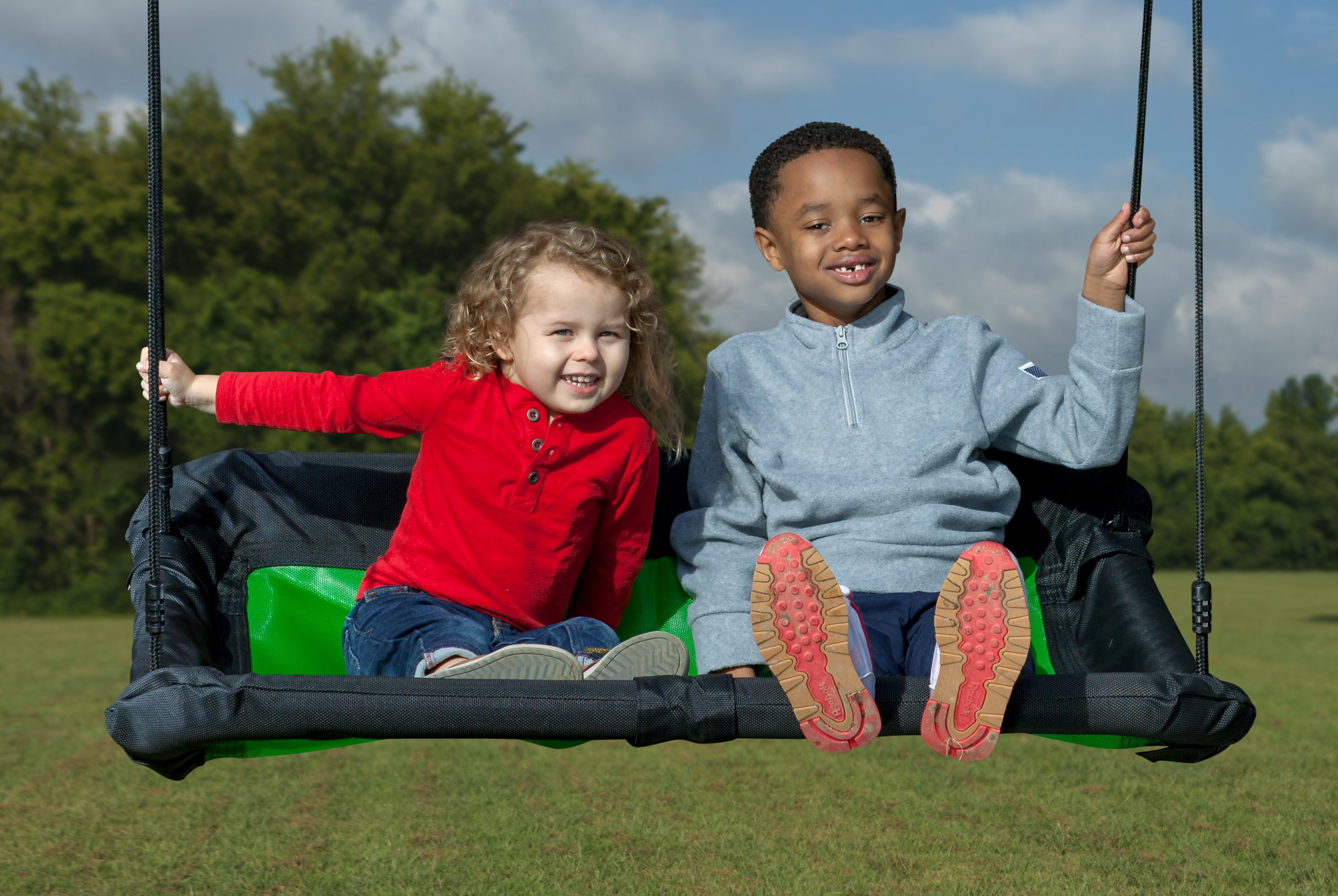 Kids Platform Swing- Green