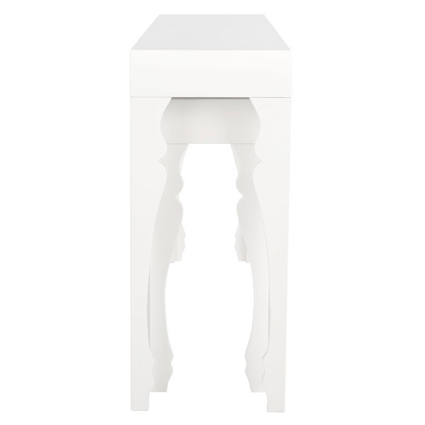 SAFAVIEH Beth White Lacquer Nesting Table - 51