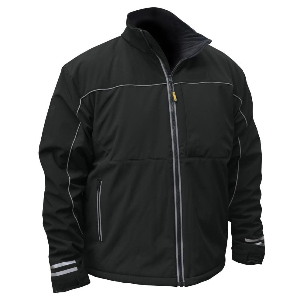 DEWALT Unisex Lightweight Heated Kit Soft Shell Black Work Jacket Medium DCHJ072D1-M from DEWALT