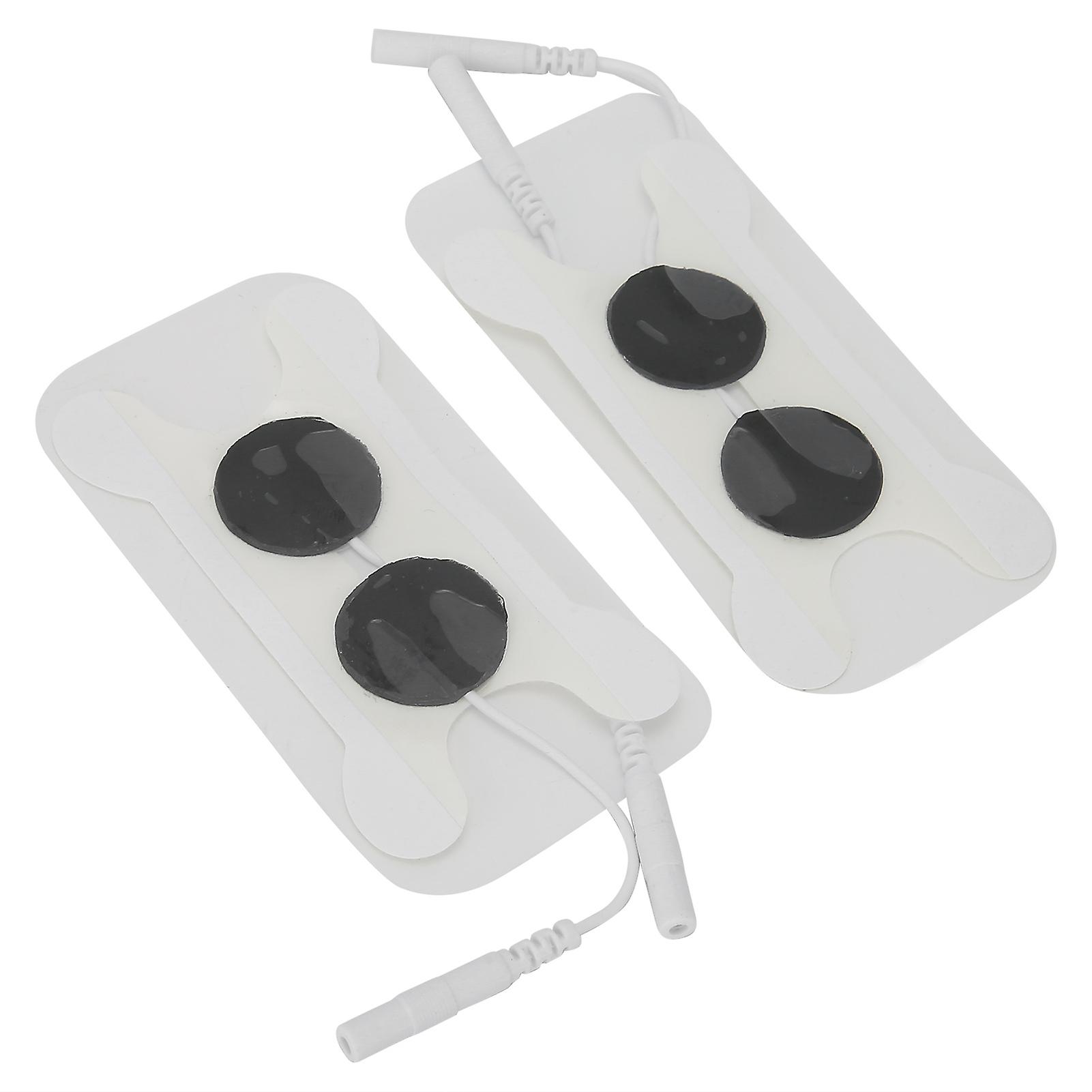 2pcs Nonwoven Fabric Tens Electrode Pads For Tens Massager Physiotherapy Machine