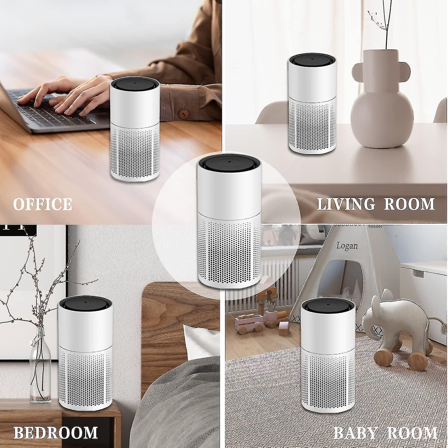 Air Purifiers，air Purifiers H13 Grade Hepa Filter Element Effectively Purifies， Removes Smoke And Dust With Usb(tower)