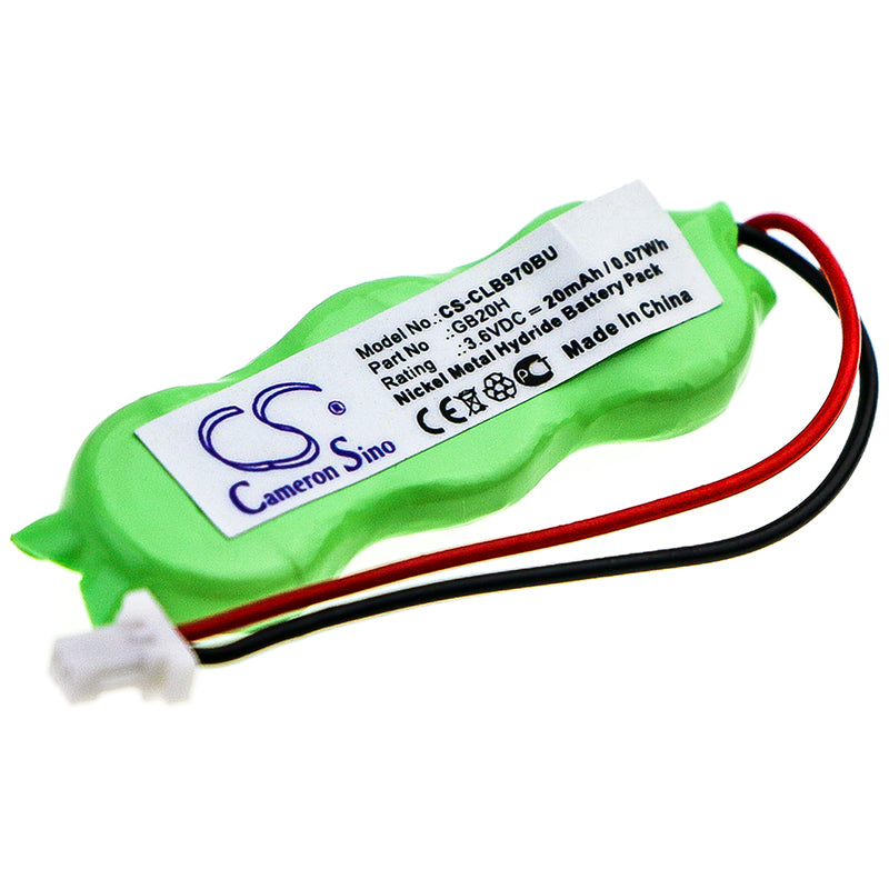 Cipherlab 9700 20mAh Replacement Battery BatteryClerkcom Barcode