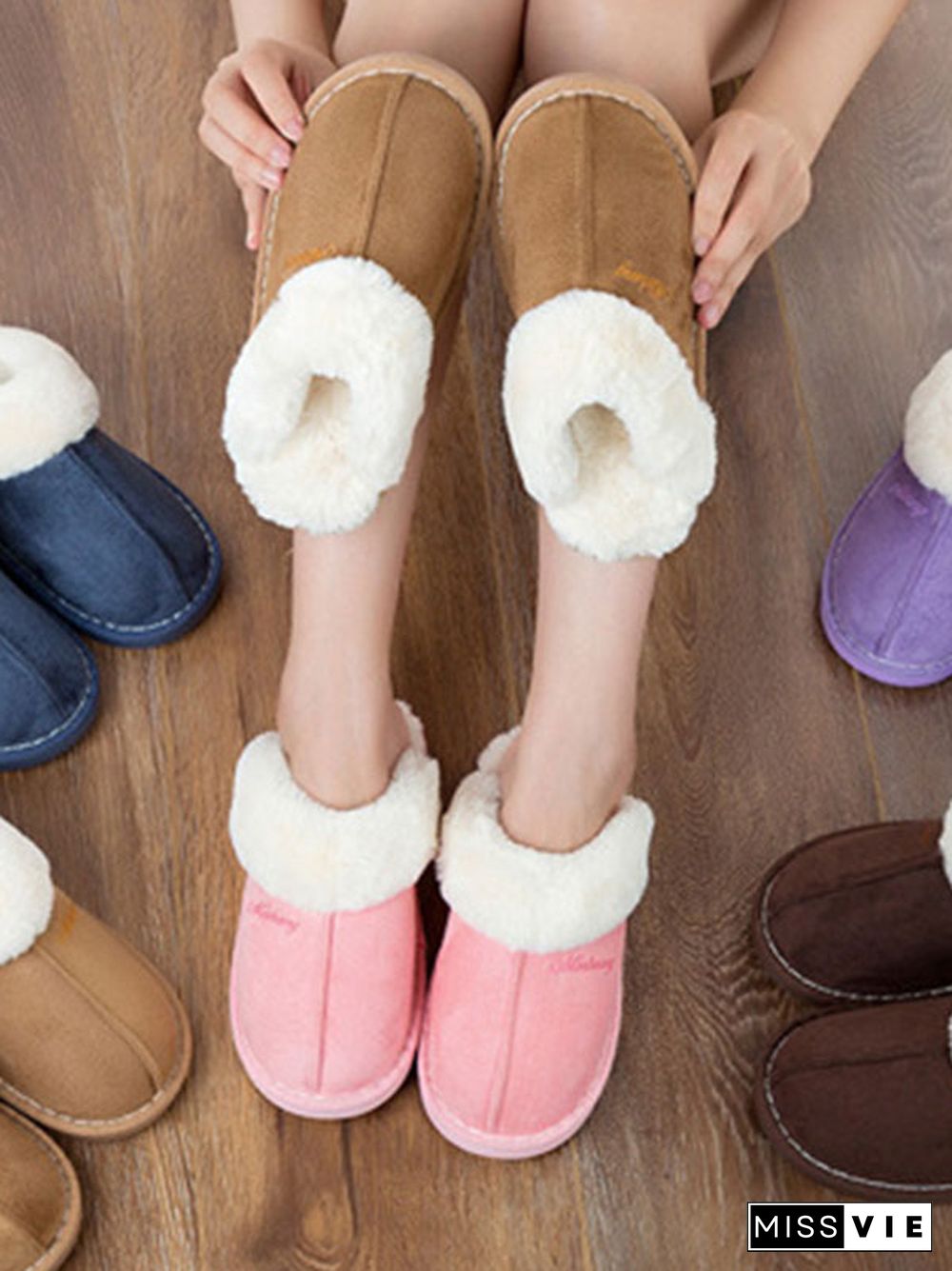 Indoor Non-Slip Keep Warm Slippers