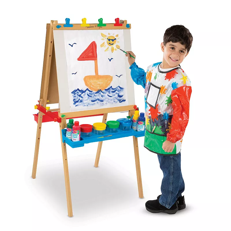 Melissa and Doug Deluxe Wooden Standing Art Easel