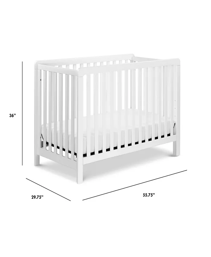 Carters by DaVinci Colby 4-in-1 Low-Profile Convertible Crib