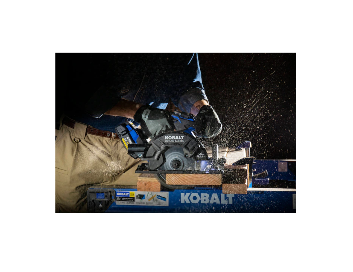 Kobalt KXCS 124B-03 24-Volt XTR 7-1/4-in Brushless Cordless Circular Saw