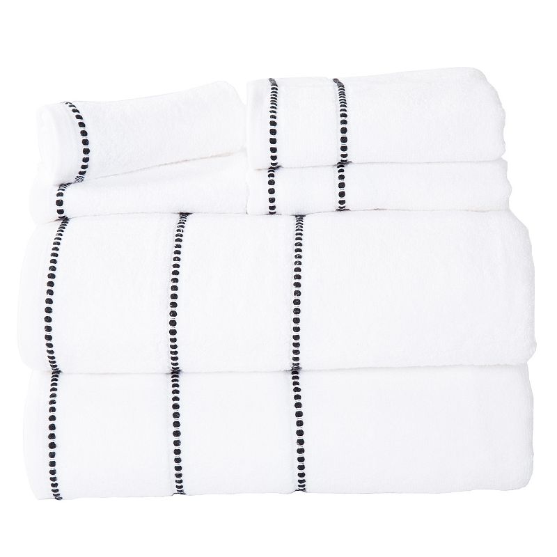 Portsmouth Home Quick Dry 6-piece Bath Towel Set