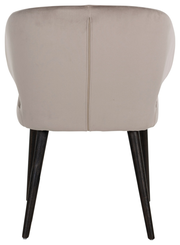 Modern Velvet Dining Chair  OROA Indigo   Midcentury   Dining Chairs   by Oroa   Distinctive Furniture  Houzz