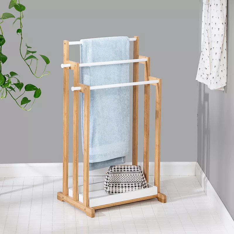 Honey-Can-Do 3-Tier Bathroom Towel Rack