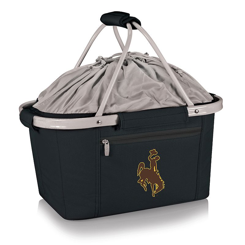 Picnic Time Wyoming Cowboys Metro Basket Collapsible Cooler Tote