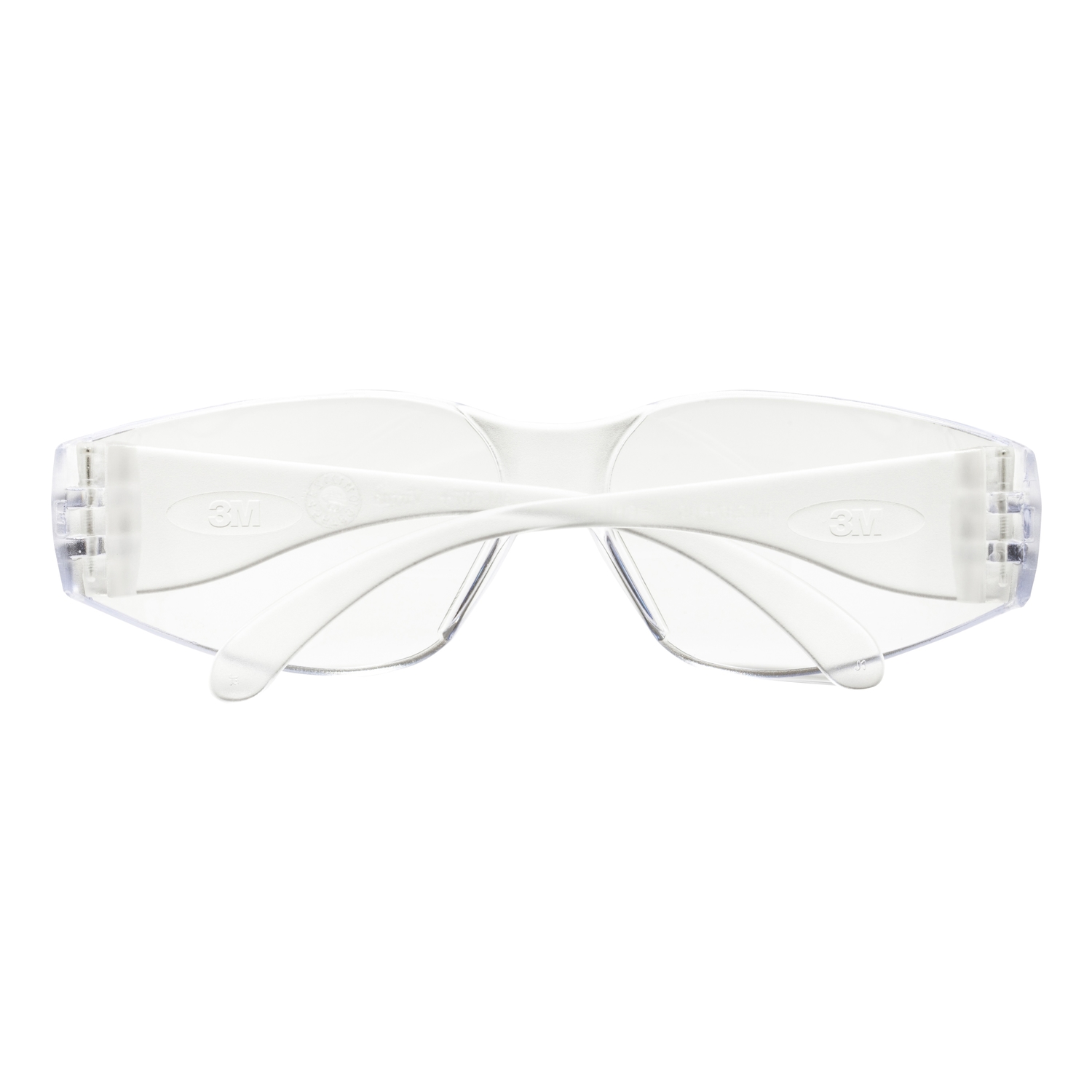 3M Safety Glasses Clear Lens Clear Frame 1 pc