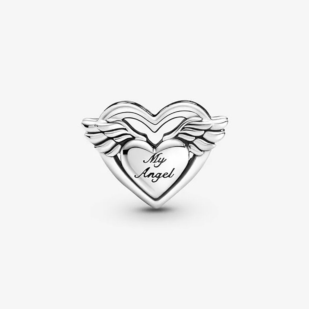 PANDORA  Angel Wings & Mom Charm