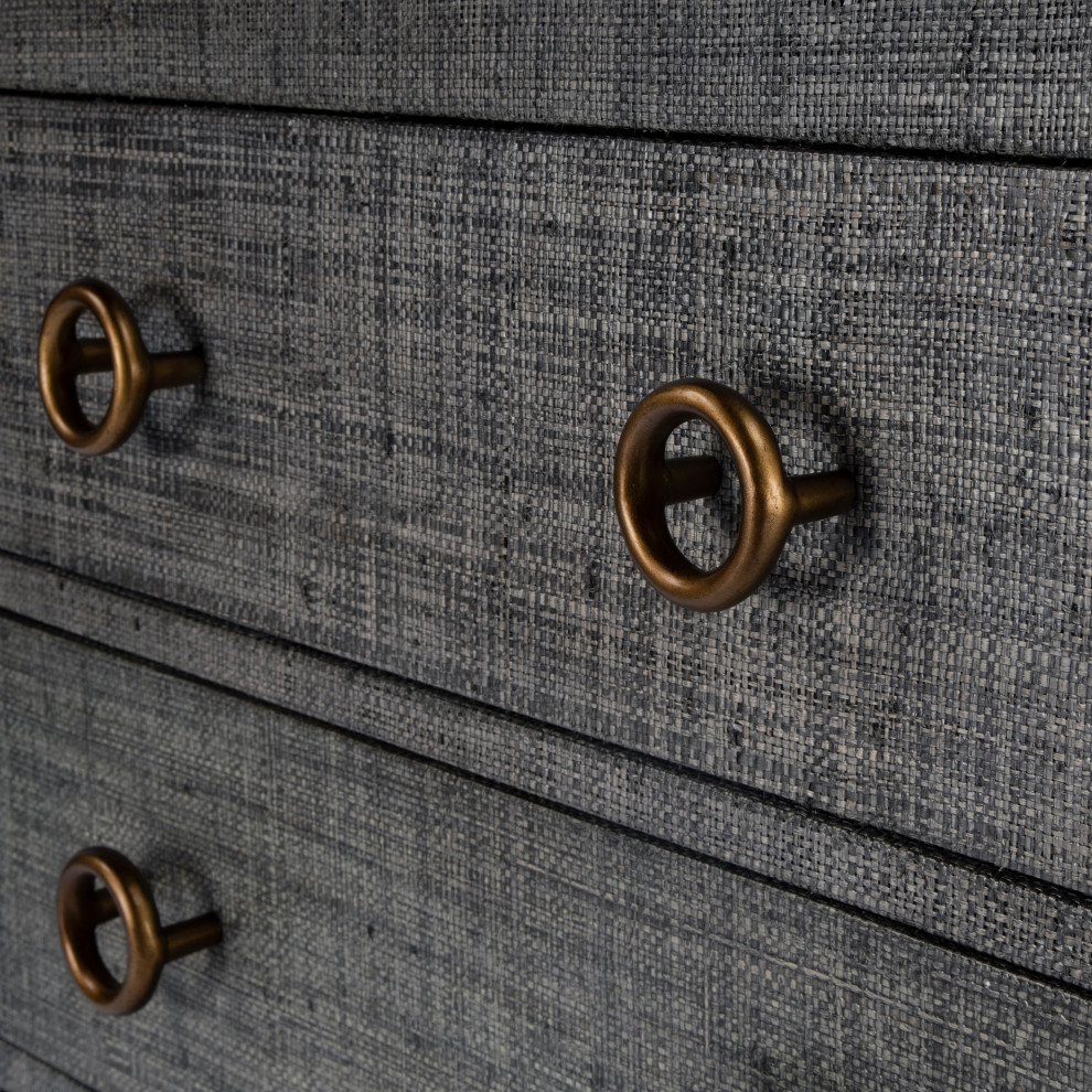 Chatham Raffia 3 Drawer Accent Chest   Transitional   Accent Chests And Cabinets   by Butler Specialty Company  Houzz