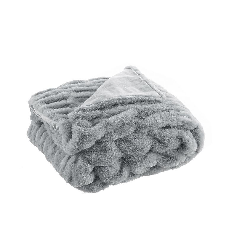 Boaz Knit Throw Silky Ruched