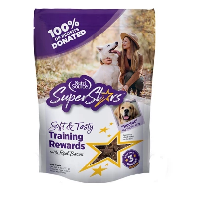 Nutri Source SuperStars Bacon Dog Treat