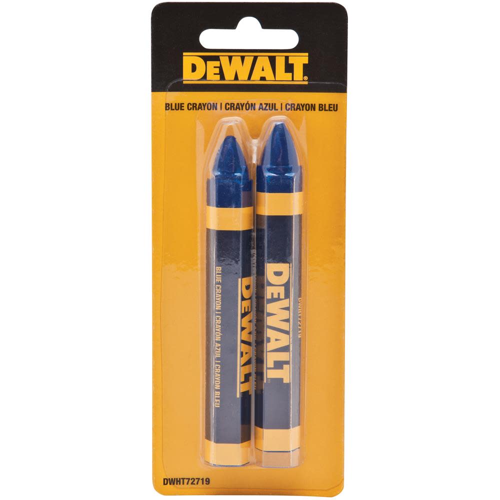 DEWALT Blue Marking Crayon DWHT72719 from DEWALT