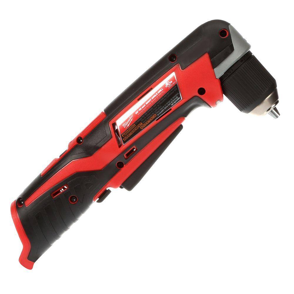 MW M12 12V Lithium-Ion Cordless 38 in. Right Angle Drill (Tool-Only) 2415-20