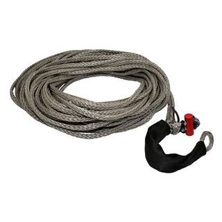 LockJaw 516 in. x 100 ft. Synthetic Winch Line Extension with Integrated Shackle 21-0313100