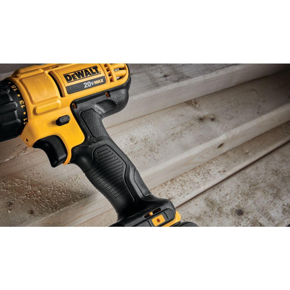 DEWALT 20V MAX Cordless 1/2 in. Drill/Driver, (2) 20V 1.3Ah Batteries, Charger and Bag DCD771C2