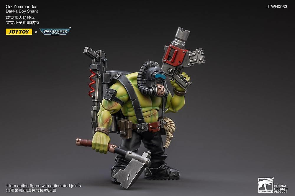 Warhammer 40K Ork Kommandos Dakka Boy Snarit 1:18 Scale Joy Toy JT2955