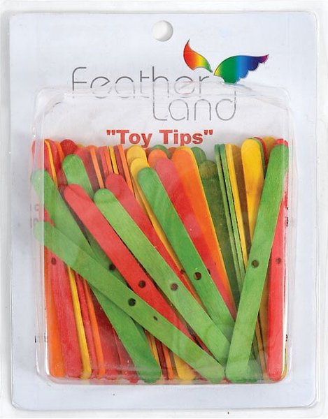 Caitec Featherland Paradise Popsicle Sticks Bird Toy