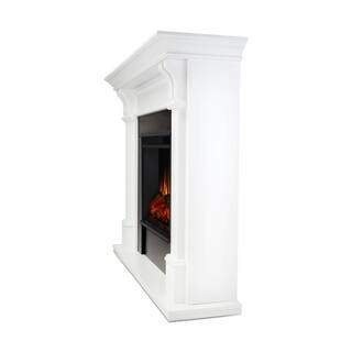 Real Flame Ashley 48 in. Electric Fireplace in White 7100E-W