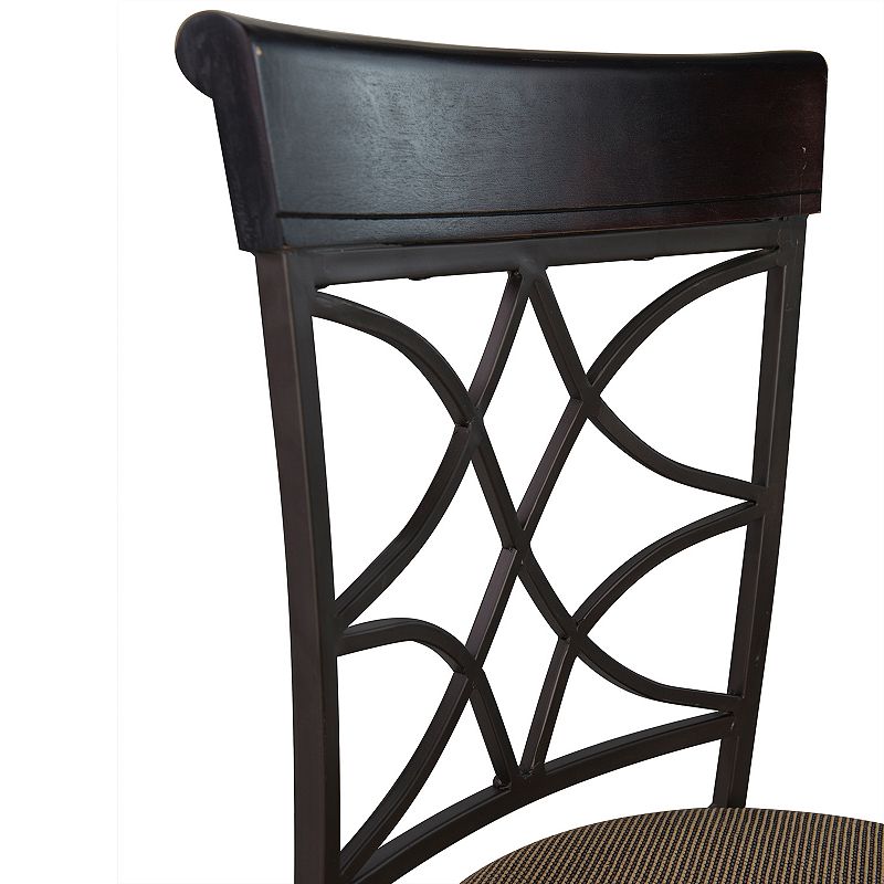 Linon Curves Bar Stool