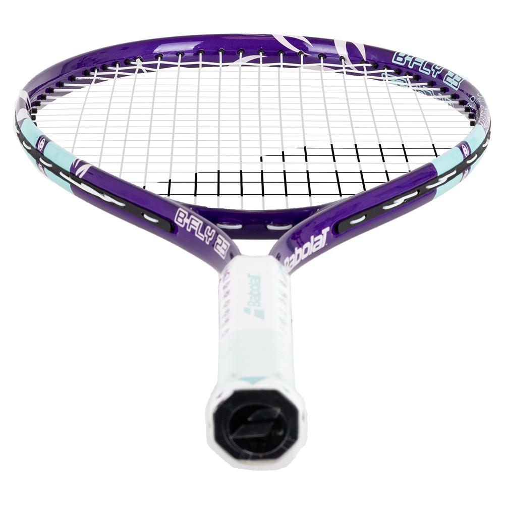 B`Fly 23 Junior Tennis Racquet Purple and Blue