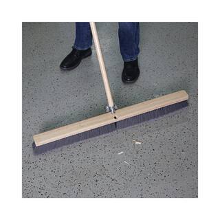 ProLine 36 in. Floor Brush Head with 3 in. Gray Flagged Polypropylene Brush BWK20436