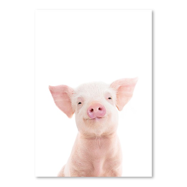 Americanflat Animal Piglet By Sisi And Seb Poster