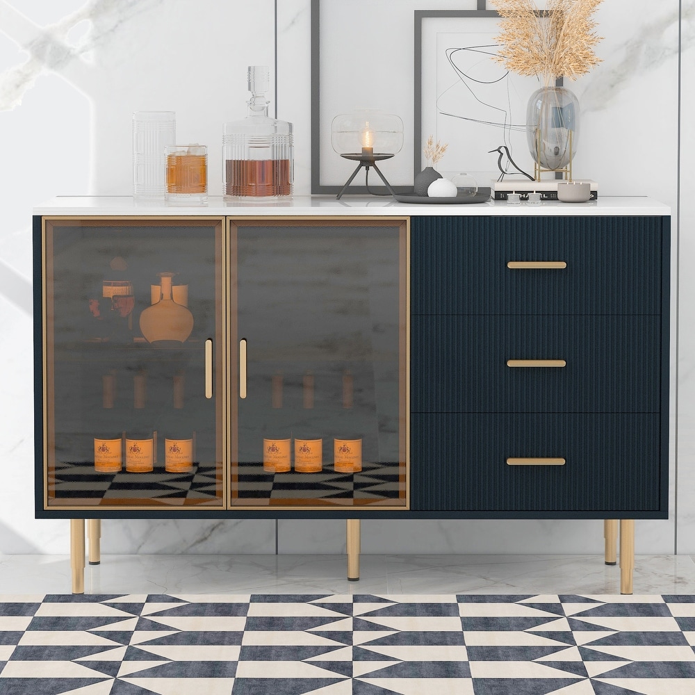 Sideboard MDF Buffet Cabinet