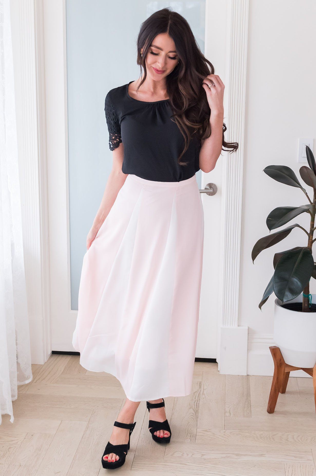 Simple Melody Modest Skirt