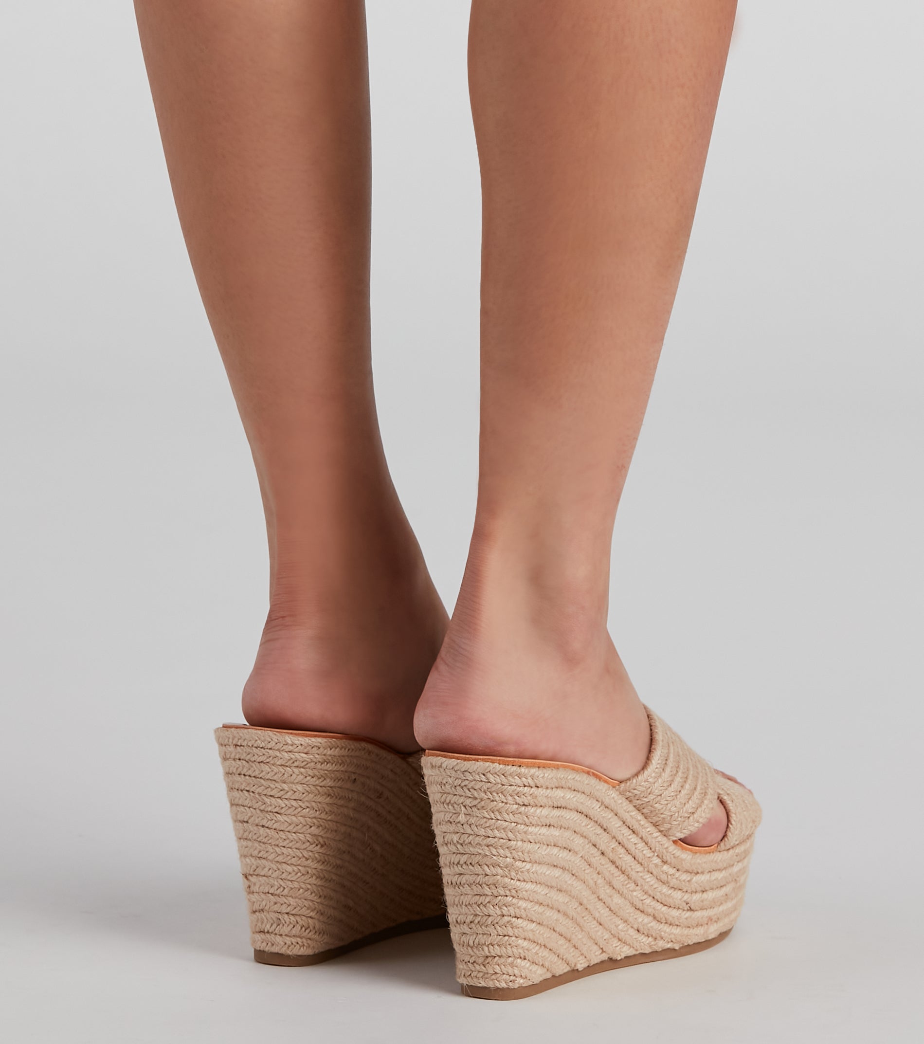 Perfect Summer Style Straw Wedges