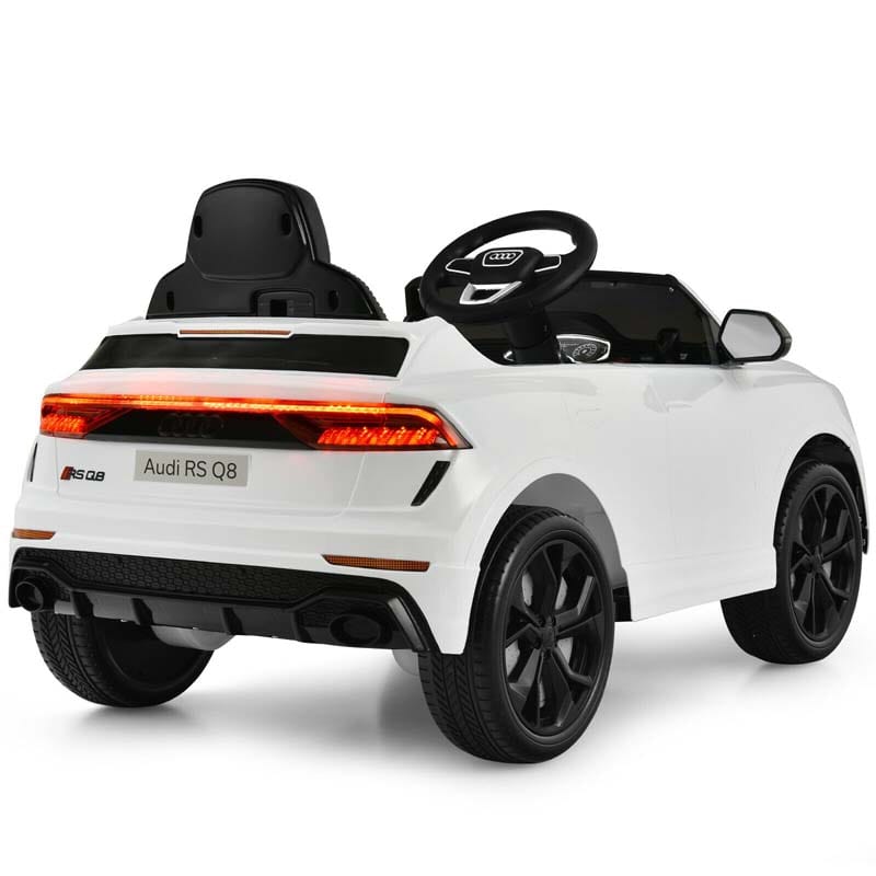 12V Licensed Audi Q8 Kids Ride On Car, Battery Powered 4 Wheeler Riding Toy Car with Remote Control