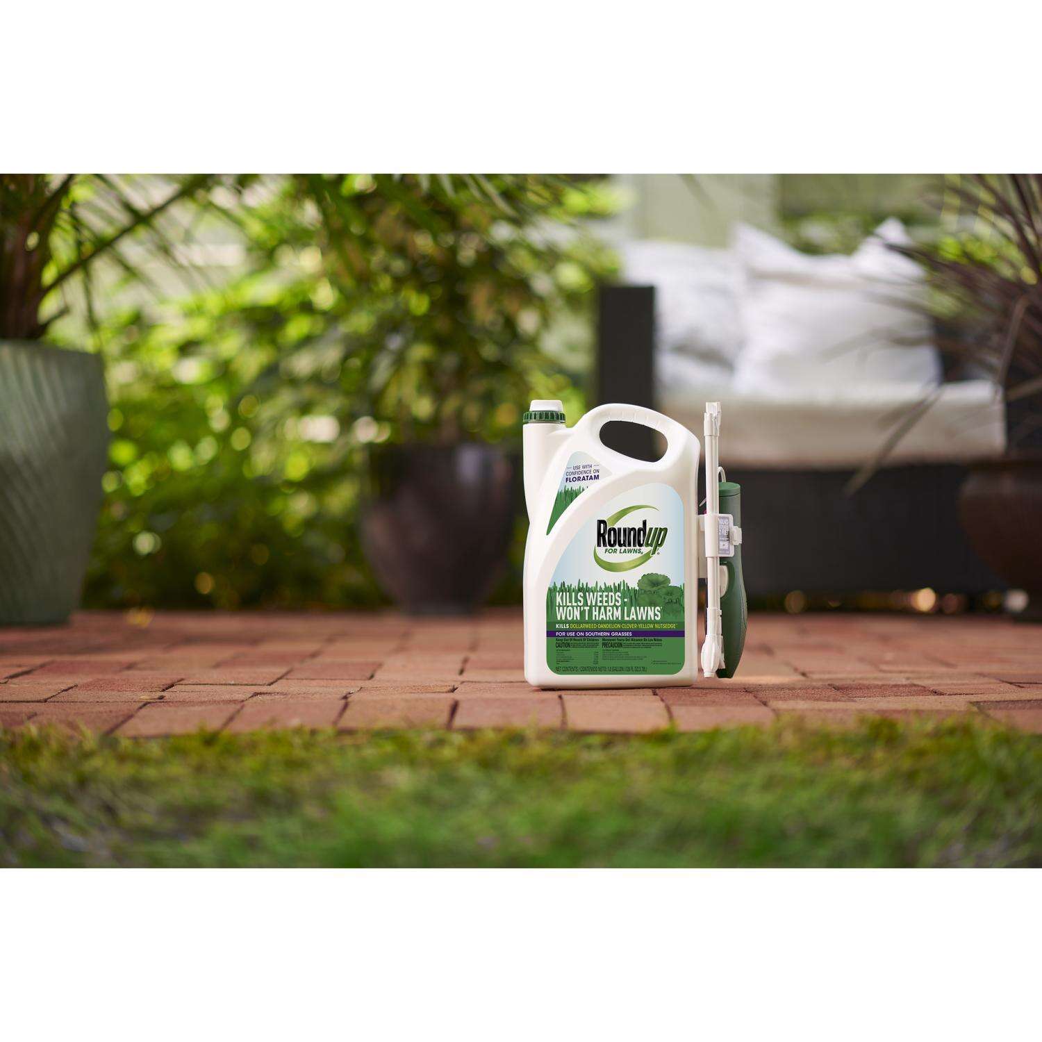 Roundup For Lawns4 Weed Killer RTU Liquid 1 gal