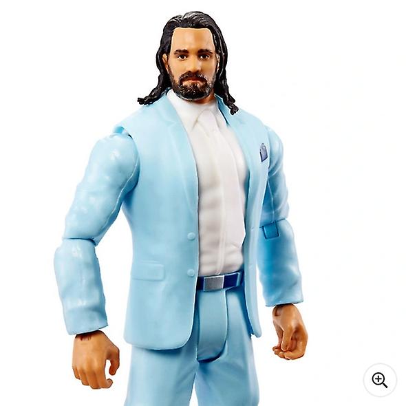 Wwe seth rollins wrestling figure toy mattel basic series 134 action figure