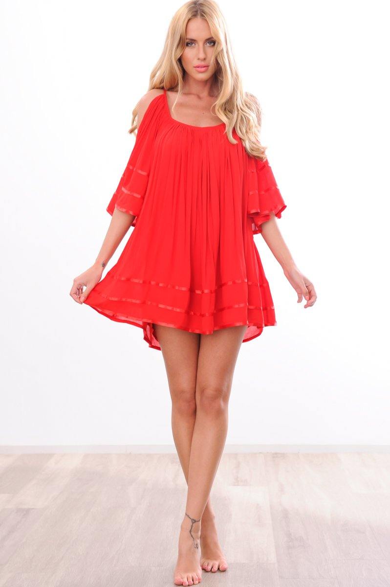 Lola Dress Red