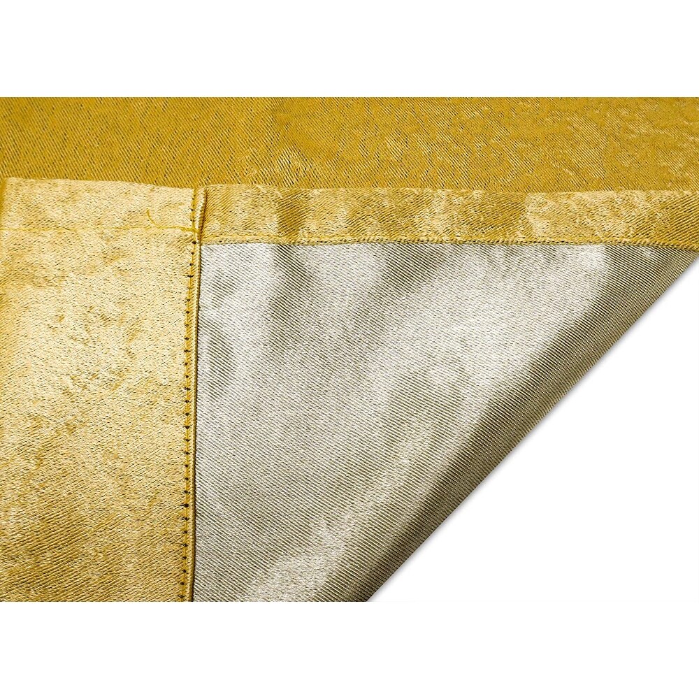 Thermal Insulated Blackout Grommet Top Curtain Panel Pair 52\