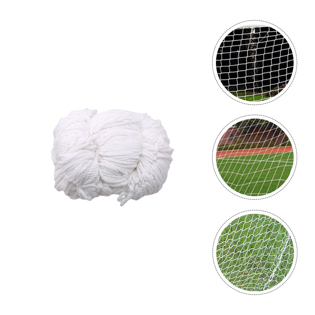 NUOLUX 1pc Football Net Children' Goal Net Football Goal Net Soccer Goal Net (White)