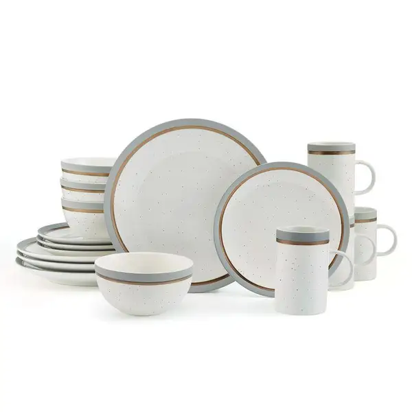 Pfaltzgraff 16-Piece Ezra Stoneware Dinnerware Set